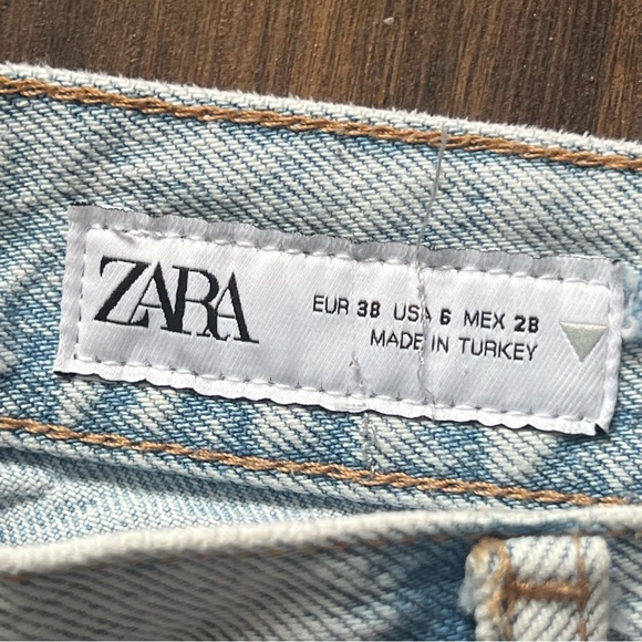 ZARA Wide Leg Jeans – Size EUR 38 (US 6) - Picture 3 of 11